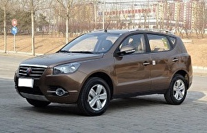 Размер колёс на Geely SX7 2014 Подбор шин на Geely SX7 2014