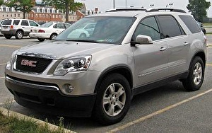 Размер колёс на GMC Acadia 2009 Подбор шин на GMC Acadia 2009