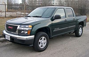 Размер колёс на GMC Canyon 2004 Подбор шин на GMC Canyon 2004