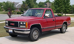 Размер колёс на GMC Sierra 1500 1990 Подбор шин на GMC Sierra 1500 1990