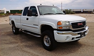 Размер колёс на GMC Sierra 2500 2004 Подбор шин на GMC Sierra 2500 2004