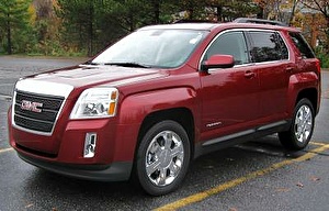 Размер колёс на GMC Terrain 2009 Подбор шин на GMC Terrain 2009
