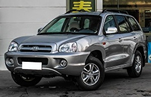 Автомобильге шина және дисктерді таңдау Hawtai Santa Fe Classic. Шины на Hawtai