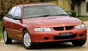 Размер колёс на Holden Commodore 2001 Подбор шин на Holden Commodore 2001