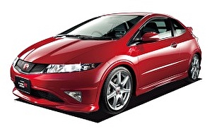 Размер колёс на Honda Civic Type R 2012 Подбор шин на Honda Civic Type R 2012
