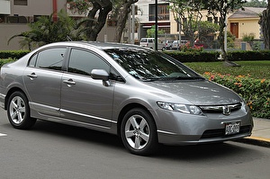 Размер колёс на Honda Civic 2008 Подбор шин на Honda Civic 2008
