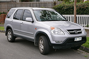 Размер колёс на Honda CR-V 2002 Подбор шин на Honda CR-V 2002