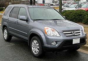 Размер колёс на Honda CR-V 2005 Подбор шин на Honda CR-V 2005