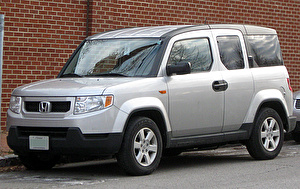 Размер колёс на Honda Element 2010 Подбор шин на Honda Element 2010