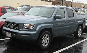 Размер колёс на Honda Ridgeline 2007 Подбор шин на Honda Ridgeline 2007