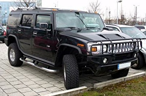 Автомобильге шина және дисктерді таңдау Hummer H2. Шины на Hummer