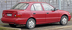 Размер колёс на Hyundai Accent 1994 Подбор шин на Hyundai Accent 1994