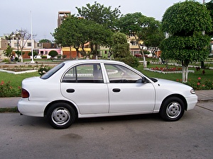 Подбор шин на Hyundai Accent 1995