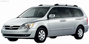 Размер колёс на Hyundai Entourage 2007 Подбор шин на Hyundai Entourage 2007