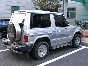 Размер колёс на Hyundai Galloper 1992 Подбор шин на Hyundai Galloper 1992