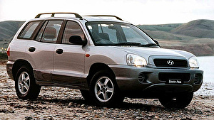 Размер колёс на Hyundai Santa Fe 2000 Подбор шин на Hyundai Santa Fe 2000