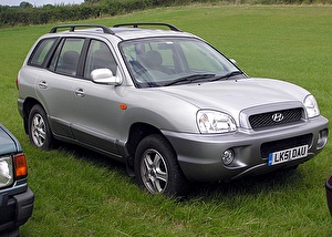 Размер колёс на Hyundai Santa Fe 2001 Подбор шин на Hyundai Santa Fe 2001