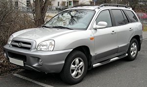 Размер колёс на Hyundai Santa Fe 2005 Подбор шин на Hyundai Santa Fe 2005