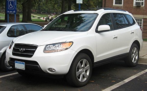 Размер колёс на Hyundai Santa Fe 2008 Подбор шин на Hyundai Santa Fe 2008
