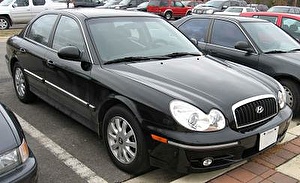 Размер колёс на Hyundai Sonata 2004 Подбор шин на Hyundai Sonata 2004