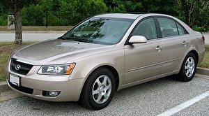 Размер колёс на Hyundai Sonata 2007 Подбор шин на Hyundai Sonata 2007