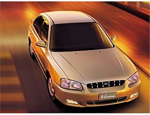 Размер колёс на Hyundai Verna 2000 Подбор шин на Hyundai Verna 2000