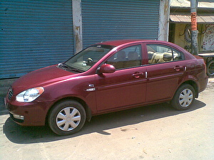 Размер колёс на Hyundai Verna 2007 Подбор шин на Hyundai Verna 2007