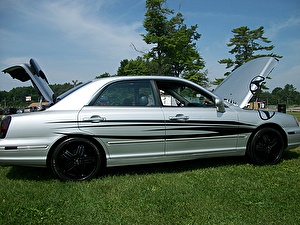 Размер колёс на Hyundai XG 2002 Подбор шин на Hyundai XG 2002
