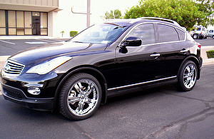 Размер колёс на Infiniti EX 2008 Подбор шин на Infiniti EX 2008