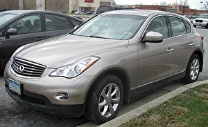 Размер колёс на Infiniti EX 2009 Подбор шин на Infiniti EX 2009