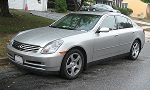 Размер колёс на Infiniti G 2002 Подбор шин на Infiniti G 2002