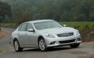 Размер колёс на Infiniti G 2012 Подбор шин на Infiniti G 2012