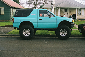 Размер колёс на Isuzu Amigo 1991 Подбор шин на Isuzu Amigo 1991