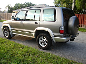 Размер колёс на Isuzu Trooper 2002 Подбор шин на Isuzu Trooper 2002