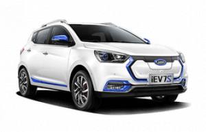 Размер колёс на JAC iEV7S 2017 Подбор шин на JAC iEV7S 2017