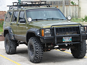 Размер колёс на Jeep Cherokee 1996 Подбор шин на Jeep Cherokee 1996