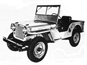 Размер колёс на Jeep CJ 1952 Подбор шин на Jeep CJ 1952