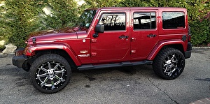 Размер колёс на Jeep Wrangler 2011 Подбор шин на Jeep Wrangler 2011