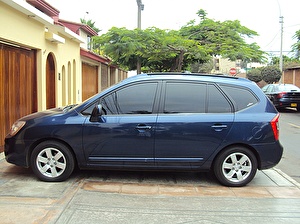 Подбор шин на Kia Carens 2007