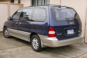 Размер колёс на Kia Carnival 2001 Подбор шин на Kia Carnival 2001
