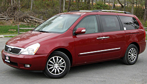 Размер колёс на Kia Carnival 2013 Подбор шин на Kia Carnival 2013