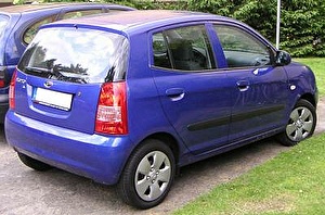 Размер колёс на Kia Picanto 2006 Подбор шин на Kia Picanto 2006