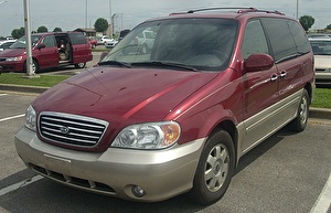 Размер колёс на Kia Sedona 1998 Подбор шин на Kia Sedona 1998
