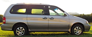 Размер колёс на Kia Sedona 2005 Подбор шин на Kia Sedona 2005