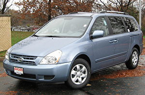 Размер колёс на Kia Sedona 2011 Подбор шин на Kia Sedona 2011