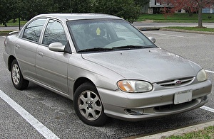 Размер колёс на Kia Sephia 1999 Подбор шин на Kia Sephia 1999