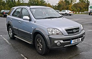 Размер колёс на Kia Sorento 2005 Подбор шин на Kia Sorento 2005