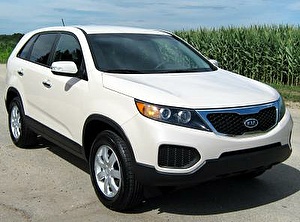 Размер колёс на Kia Sorento 2012 Подбор шин на Kia Sorento 2012