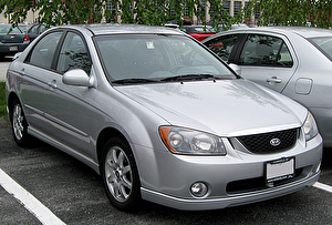 Размер колёс на Kia Spectra 2015 Подбор шин на Kia Spectra 2015