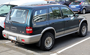 Размер колёс на Kia Sportage 2001 Подбор шин на Kia Sportage 2001